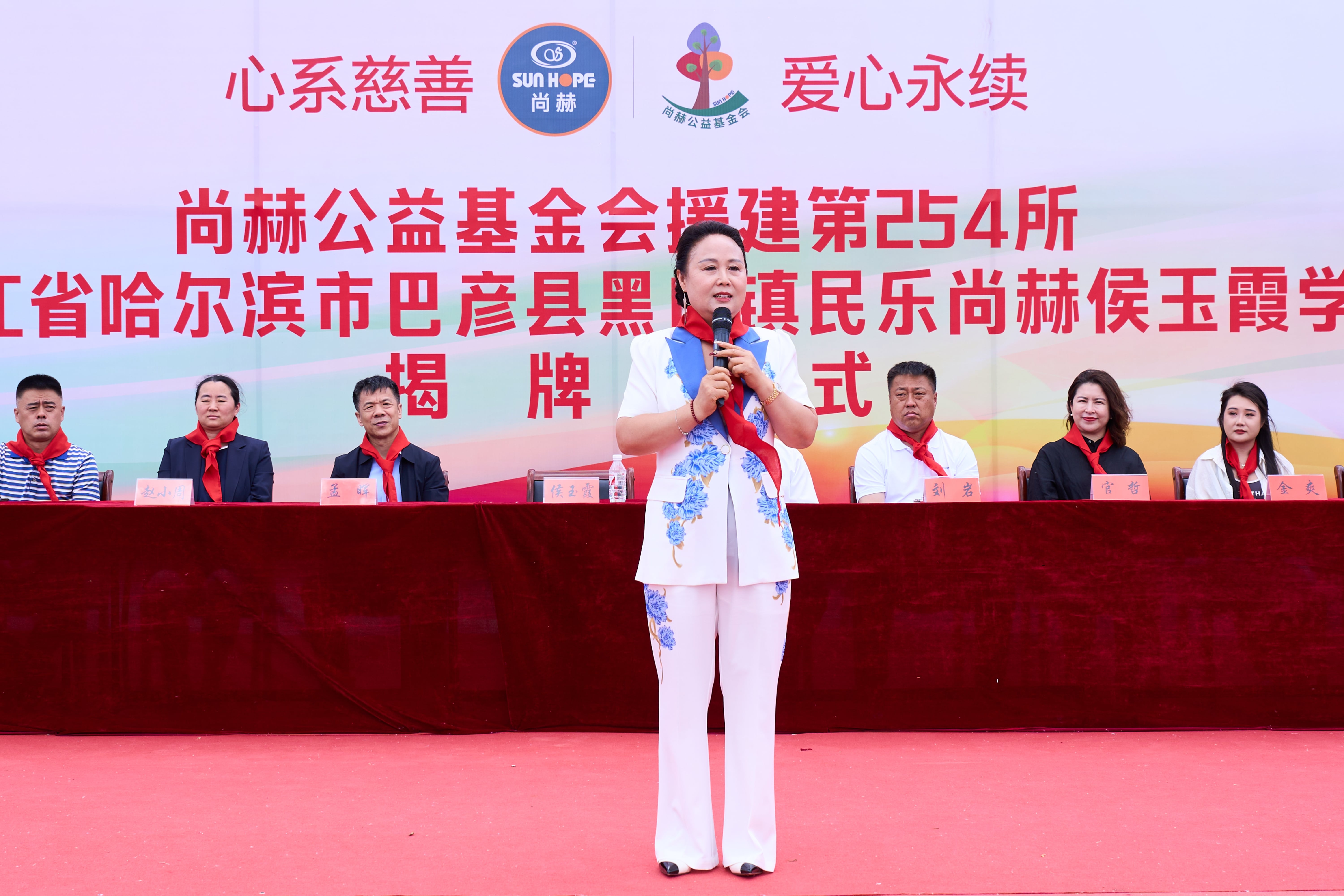 第254所 黑龙江巴彦县黑山镇民乐村米兰在线网站侯玉霞学校